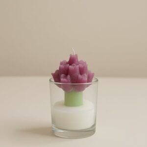Tulip Glass Candle