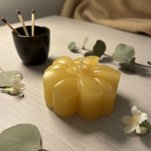 3D Rose-Flower Candle (set of 3)